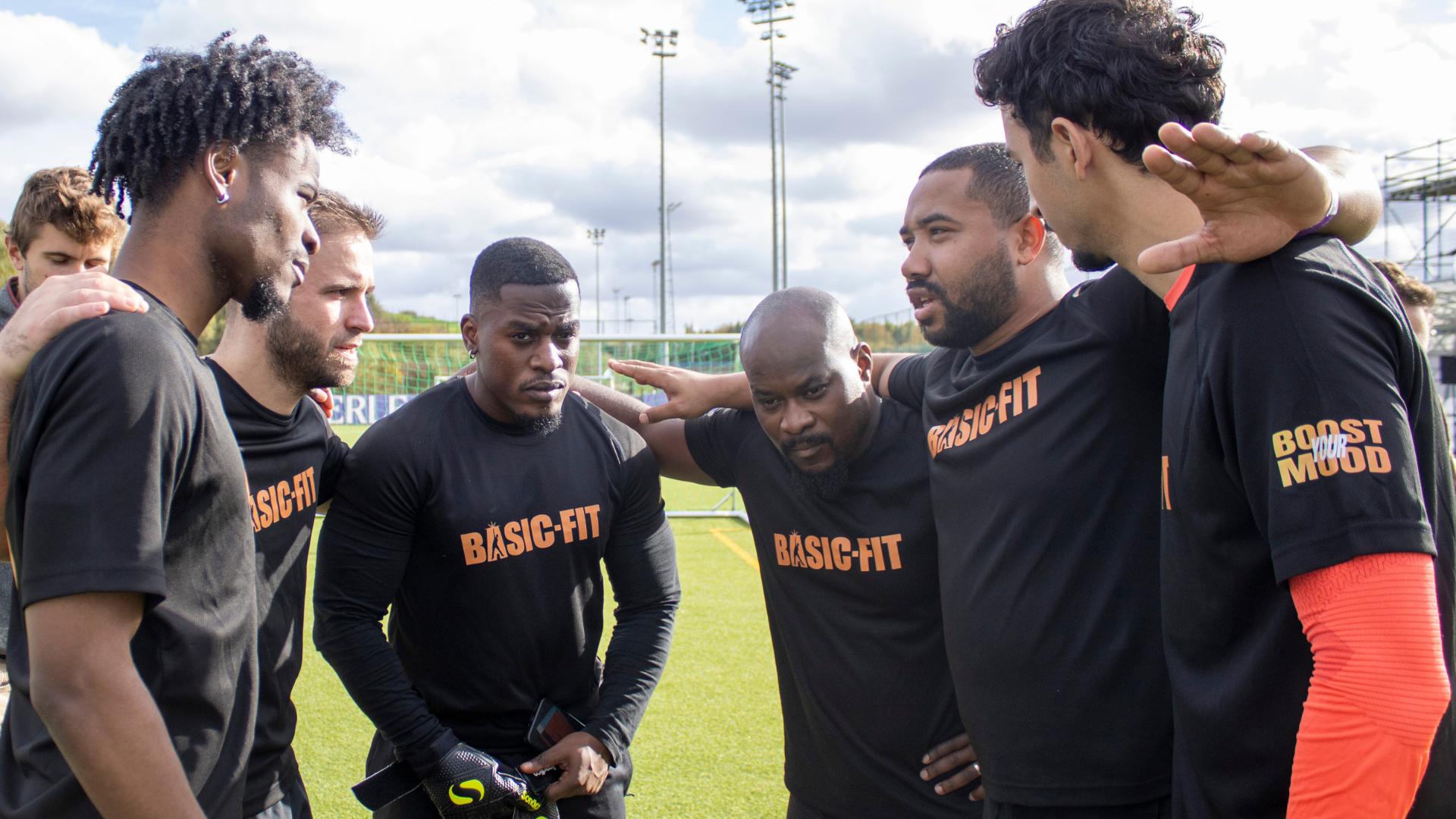 Basic-Fit Team-Building for the Charity Football Tournament Supporting Sport2Be